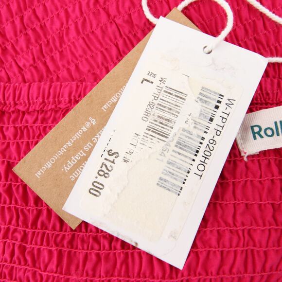 Roller Rabbit Pink Smocked Top - Picture 9 of 12